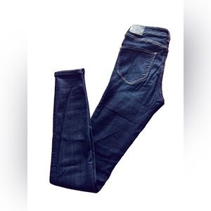 Hollister Jeans Size 00R High Rise Jean Legging Advanced Stretch W23 L28 NWT